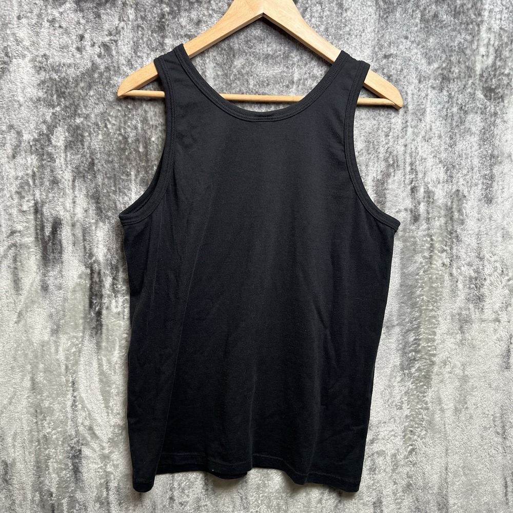 Men's Vintage CU Colorado Buffs Buffaloes Black Tank Top Shirt Sz Large Jerzees - Picture 6 of 6